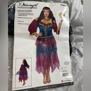 Costume Gypsy or Fortune Teller Size 3X